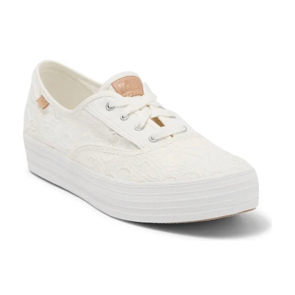 White Platform Keds Sneakers